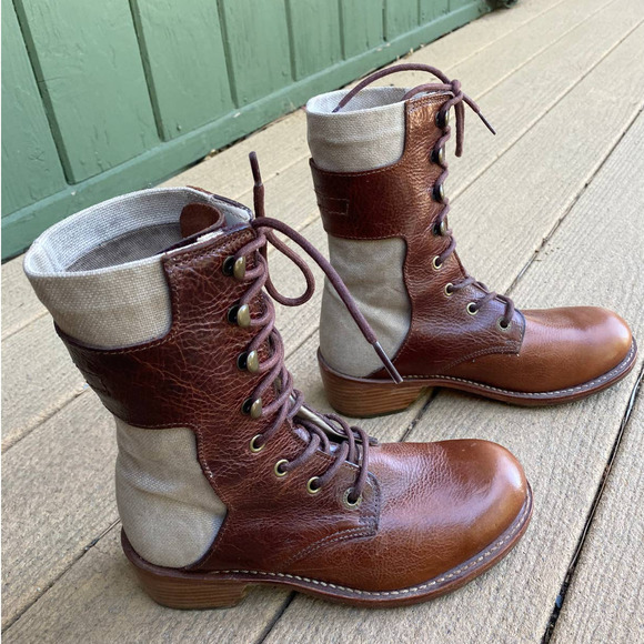 Dr. Martens Shoes - Doc Marten Leather Canvas Boots